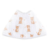 aden by aden and anais - safari babes zebra/tiger muslin burpy bib single - Artock Australia