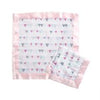 aden by aden and anais - pretty pink issie muslin security blankets 2pack - Artock Australia