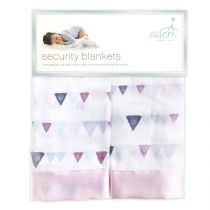 aden by aden and anais - pretty pink issie muslin security blankets 2pack - Artock Australia