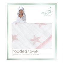 aden by aden and anais - doll stars hooded towel - Artock Australia