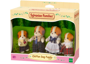 Sylvanian Families | Chiffon Dog Family | Artock Australia