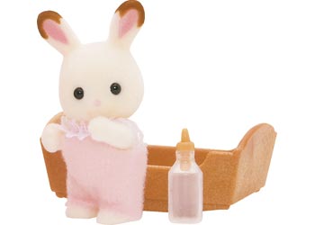 Sylvanian Families | Chocolate Rabbit Baby | Artock Australia