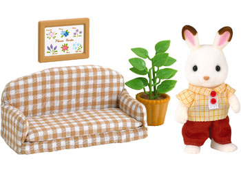 Sylvanian Families | Chocolate Rabbit Father Set | Artock Australia