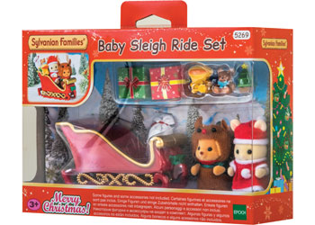 Sylvanian Families | Christmas Baby Sleigh Ride Set | Artock Australia