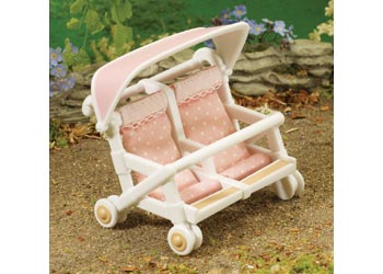 Sylvanian Families | Double Pushchair | Artock Australia