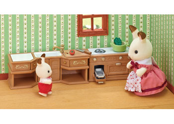 Sylvanian Families | Kitchen Stove, Sink and Counter Set | Artock Australia