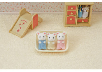 Sylvanian Families | Marshmallow Mouse Triplets | Artock Australia