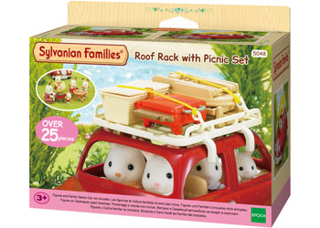 Sylvanian Families | Sylvanian Families – Roof Rack with Picnic Set | Artock Australia