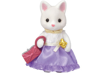 Sylvanian Families | Town Girl - Silk Cat | Artock Australia
