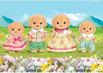 Sylvanian Families | Toy Poodle Family | Artock Australia
