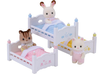 Sylvanian Families | Triple Bunk Beds | Artock Australia