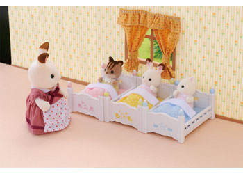 Sylvanian Families | Triple Bunk Beds | Artock Australia