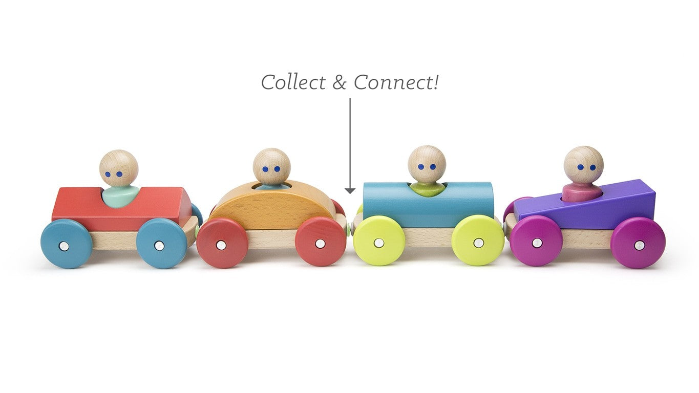 Tegu | Magnetic Racer Poppy 3pc | Artock Australia