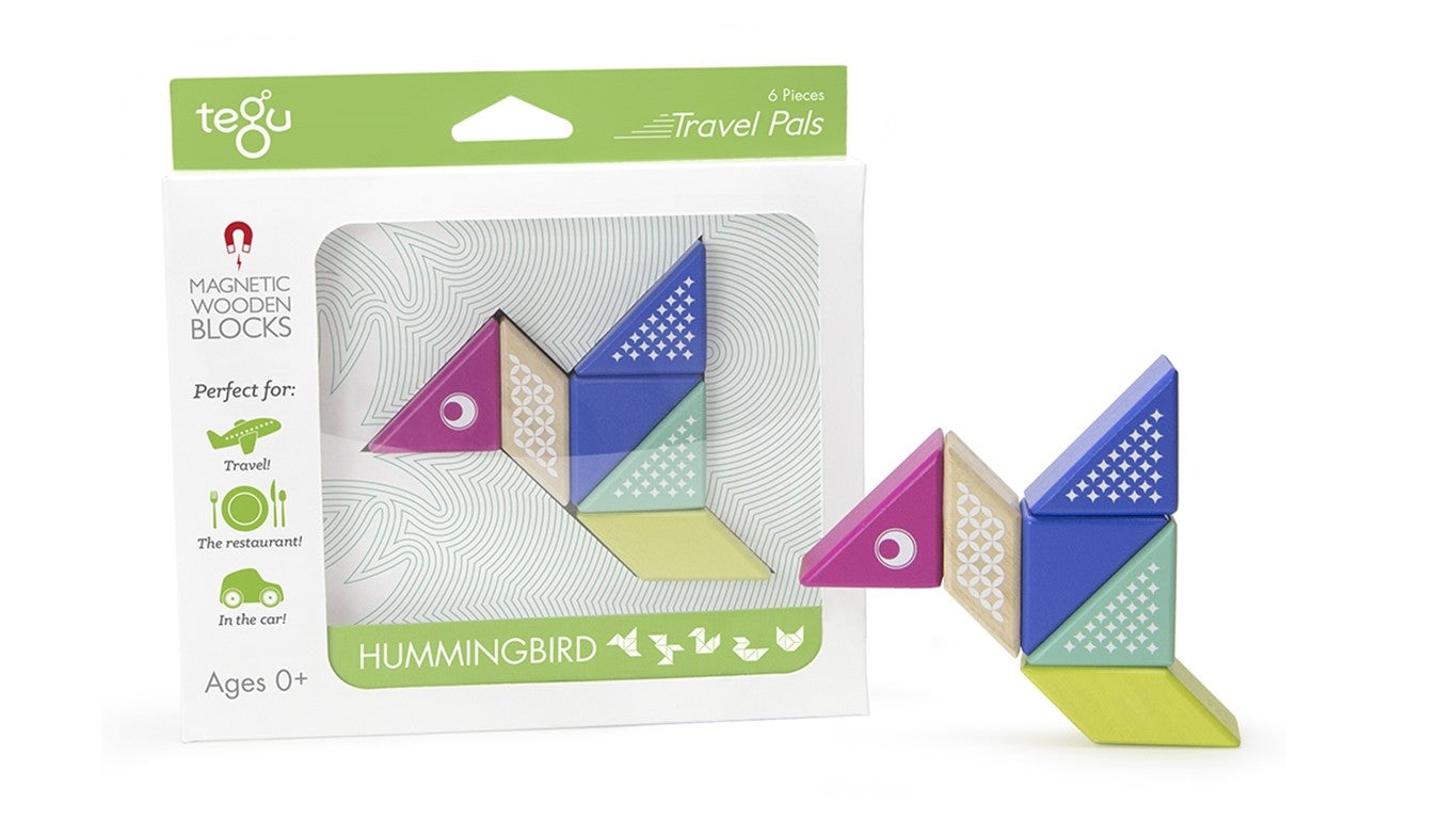 Tegu | Travel Pals Hummingbird 6pc | Artock Australia