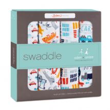 Aden and Anais - zutano - pup in tow 4-pack classic swaddle - Artock Australia